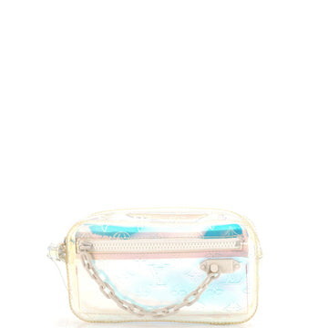 Louis Vuitton Pochette Volga Limited Edition Monogram Prism PVC