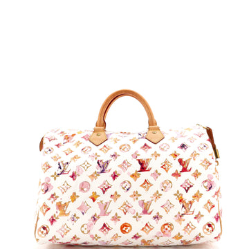 Louis Vuitton Speedy Handbag Monogram Watercolor Aquarelle 35