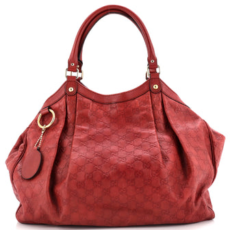 Gucci Sukey Tote Guccissima Leather Large