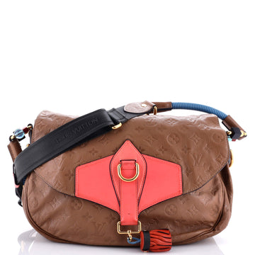 Louis Vuitton Underground Messenger Bag Monogram Empreinte Leather