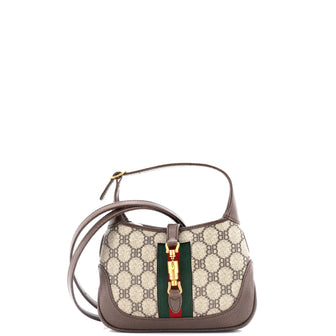 Balenciaga x Gucci The Hacker Project Jackie 1961 Hobo BB Coated Canvas Mini