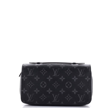 Louis Vuitton Zippy Wallet Monogram Eclipse Canvas XL