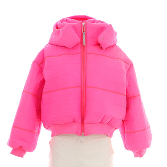 Fendi x Nicki Minaj Women's Puffer Coat Zucca Lycra with Down