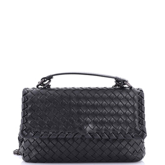 Bottega Veneta Olimpia Crossbody Bag Intrecciato Nappa Baby