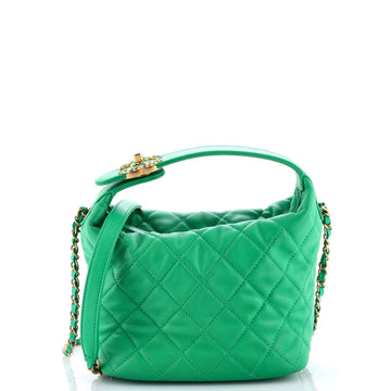 Chanel Perfect Meeting Hobo Quilted Lambskin Small