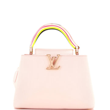 Louis Vuitton Capucines Bag Leather with Resin BB