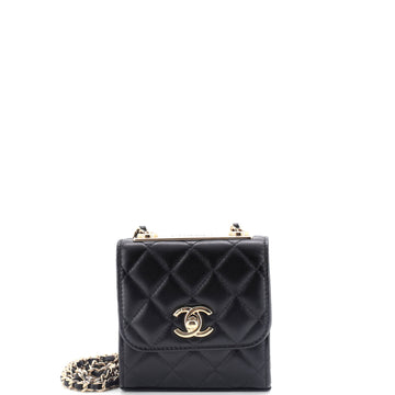 Chanel Trendy CC Clutch with Chain Quilted Lambskin Small