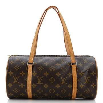 Louis Vuitton Papillon Handbag Monogram Canvas 30
