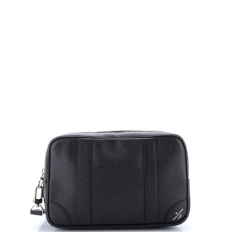 Louis Vuitton Pochette Kasai Taiga Leather