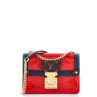 Louis Vuitton Wynwood Handbag Monogram Vernis with Monogram Canvas and Epi Leather