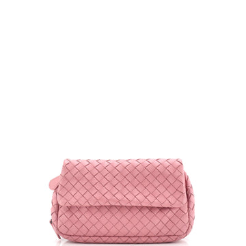 Bottega Veneta Expandable Chain Crossbody Bag Intrecciato Nappa Small