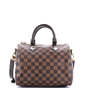 Louis Vuitton Speedy Bandouliere Bag Damier 25