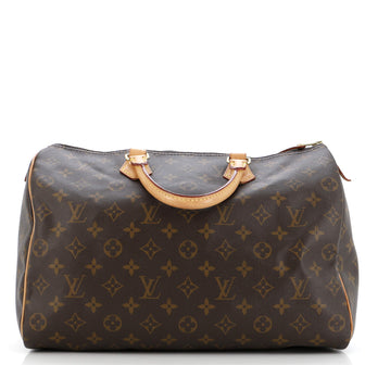 Louis Vuitton Speedy Handbag Monogram Canvas 35