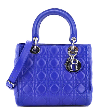 Christian Dior Lady Dior Bag Cannage Quilt Lambskin Medium