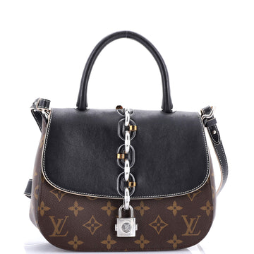 Louis Vuitton Chain It Handbag Monogram Canvas with Leather PM