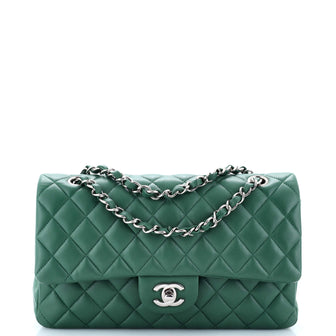 Chanel Classic Double Flap Bag Quilted Lambskin Medium