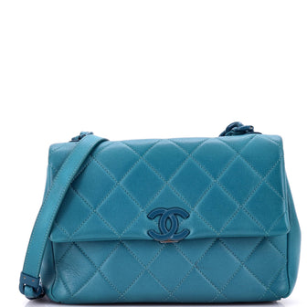 Chanel My Everything Flap Bag Quilted Caviar Medium
