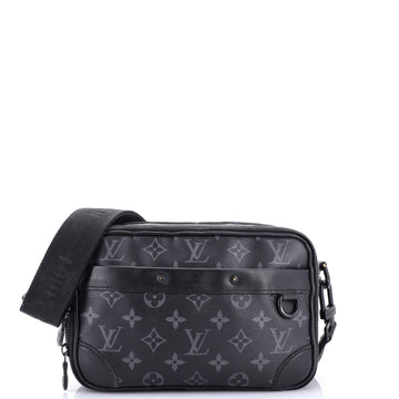 Louis Vuitton Alpha Messenger Bag Monogram Eclipse Canvas