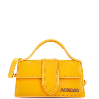 Jacquemus Le Bambino Top Handle Flap Bag Leather
