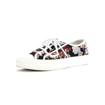 Christian Dior Women's Walk'N'Dior Sneakers Embroidered Canvas