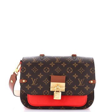 Louis Vuitton Vaugirard Handbag Monogram Canvas with Leather