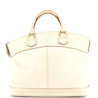 Louis Vuitton Suhali Lockit Handbag Leather MM