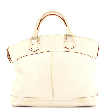 Louis Vuitton Suhali Lockit Handbag Leather MM