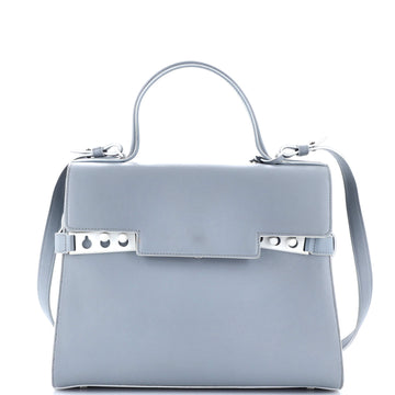 Delvaux Tempete Top Handle Bag Leather GM
