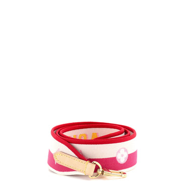 Louis Vuitton Logo Shoulder Strap Jacquard Wide