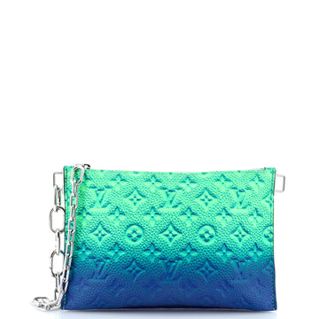 Louis Vuitton Trio Pouch Messenger Bag Limited Edition Illusion Monogram Taurillon Leather