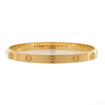 Cartier Love Bracelet 18K Yellow Gold