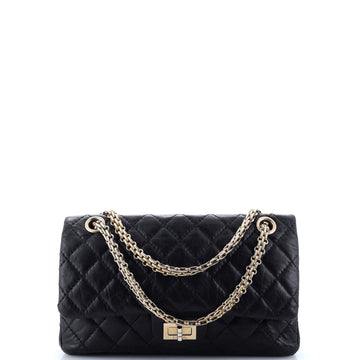 Chanel 50th Anniversary Reissue 2.55 Flap Bag Quilted Aged Calfskin 225