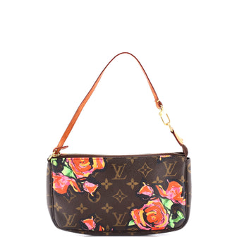 Louis Vuitton Pochette Accessoires Limited Edition Monogram Roses