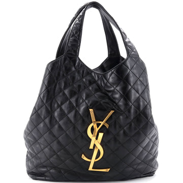 Saint Laurent Icare Shopping Tote Quilted Leather Maxi