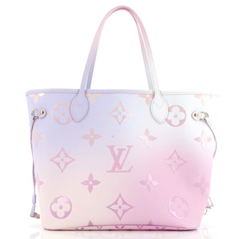 Louis Vuitton Neverfull NM Tote Spring in the City Monogram Giant Canvas MM