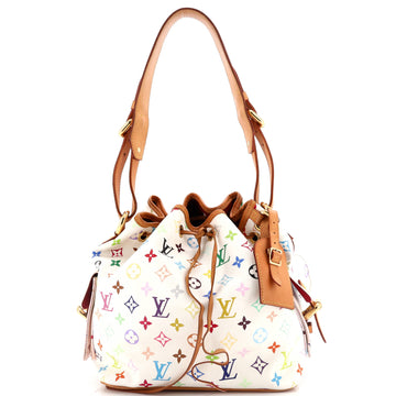 Louis Vuitton Petit Noe Handbag Monogram Multicolor