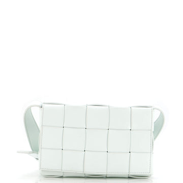 Bottega Veneta Cassette Crossbody Bag Maxi Intrecciato Leather Small