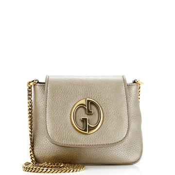Gucci 1973 Chain Shoulder Bag Leather Small