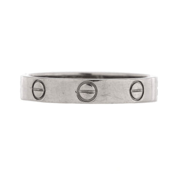 Cartier Love Wedding Band Ring 18K White Gold