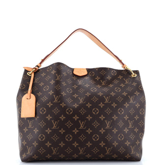 Louis Vuitton Graceful Handbag Monogram Canvas MM