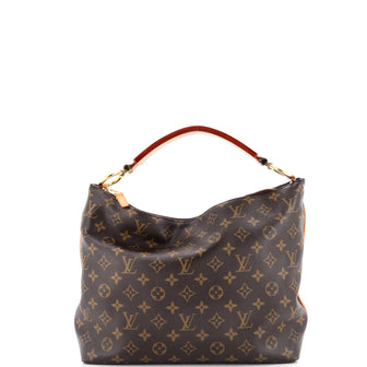 Louis Vuitton Sully Handbag Monogram Canvas PM