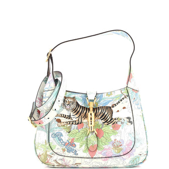 Gucci Jackie 1961 Hobo Printed Leather Small