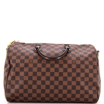 Louis Vuitton Speedy Bandouliere Bag Damier 35