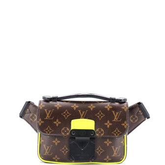Louis Vuitton S Lock Sling Bag Macassar Monogram Canvas