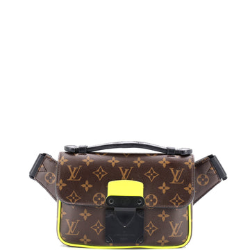 Louis Vuitton S Lock Sling Bag Macassar Monogram Canvas