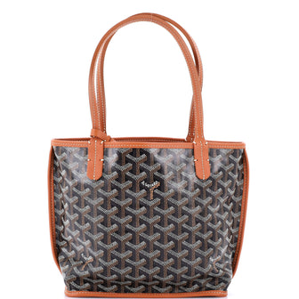 Goyard Anjou Reversible Tote Coated Canvas Mini