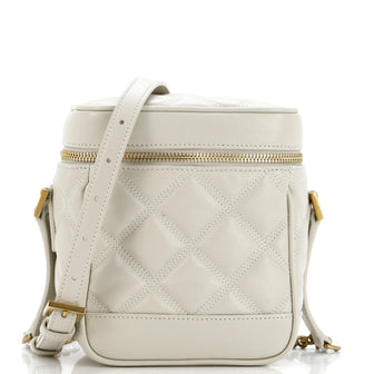 Saint Laurent 80's Vanity Bag Quilted Leather