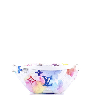 Louis Vuitton Discovery Bumbag Limited Edition Monogram Watercolor Canvas PM