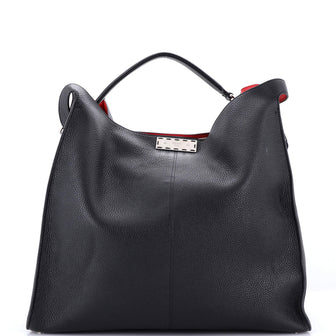 Fendi Peekaboo X-Lite Fit Bag Leather Large