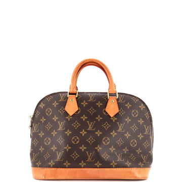 Louis Vuitton Vintage Alma Handbag Monogram Canvas PM